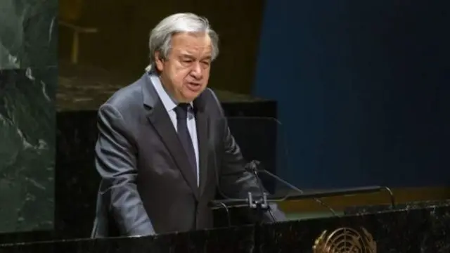 Birleşmiş Milletler (BM) Genel Sekreteri Antonio Guterres