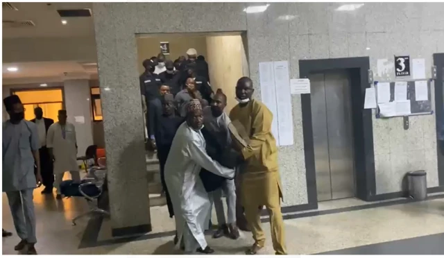 Pipo for court dey try save Abba Kyari wife