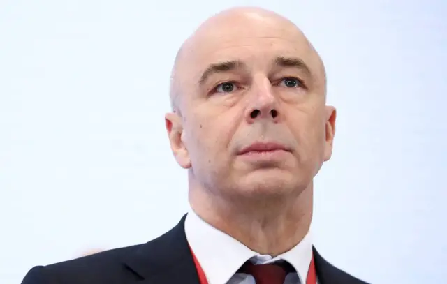 Russia's finance minister Anton Siluanov