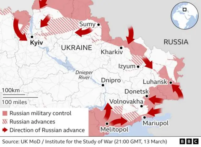 Map of Ukraine