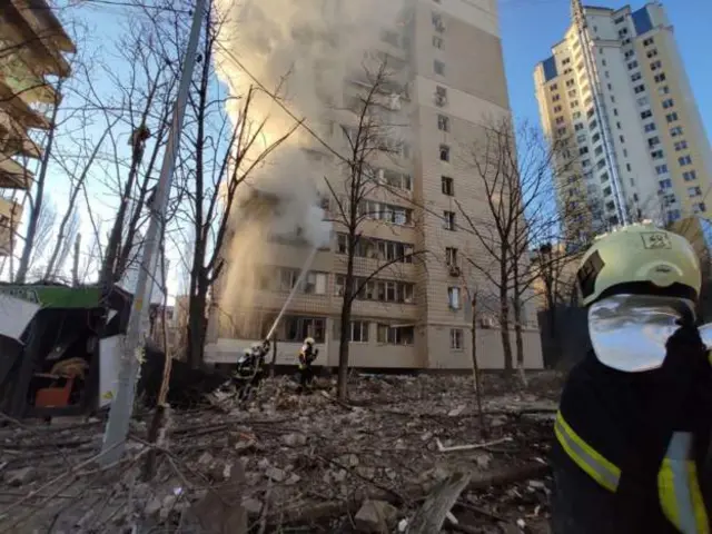 Kiev'de patlamalar