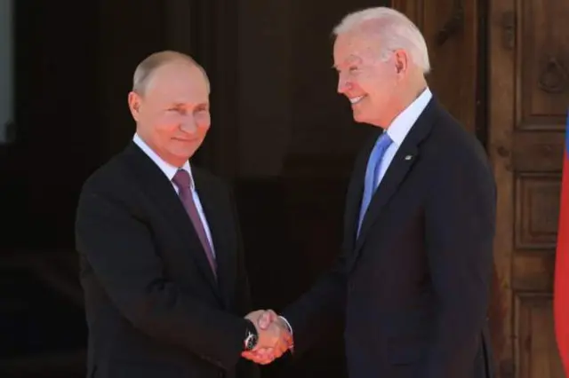 Байден і Путін