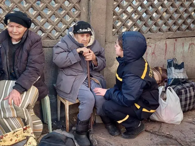 Евакуйовані з будинку