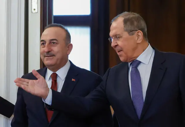 Çavuşoğlu ve Lavrov