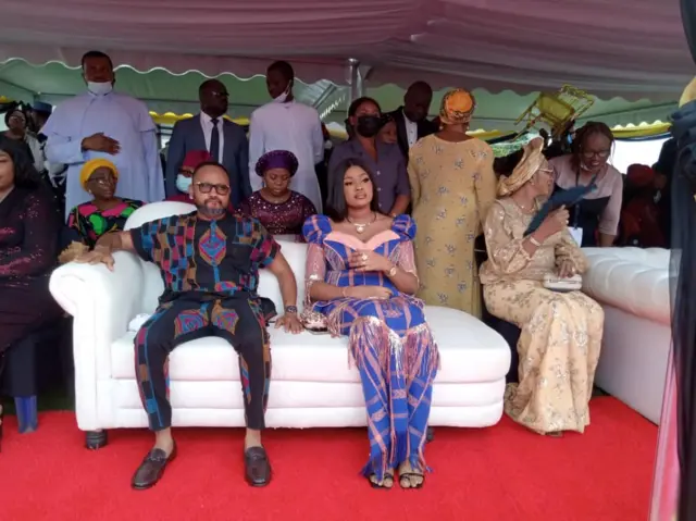 Pipo wey attend di Swear-In