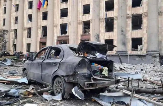 استخدمت القوات الروسية أسلحة متفجرة ذات نطاق تأثير واسع