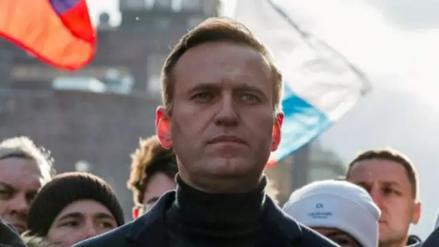 Navalny, kama alivyopigwa picha mwaka 2020