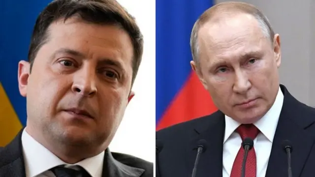 Shugaban Rasha da na Ukraine