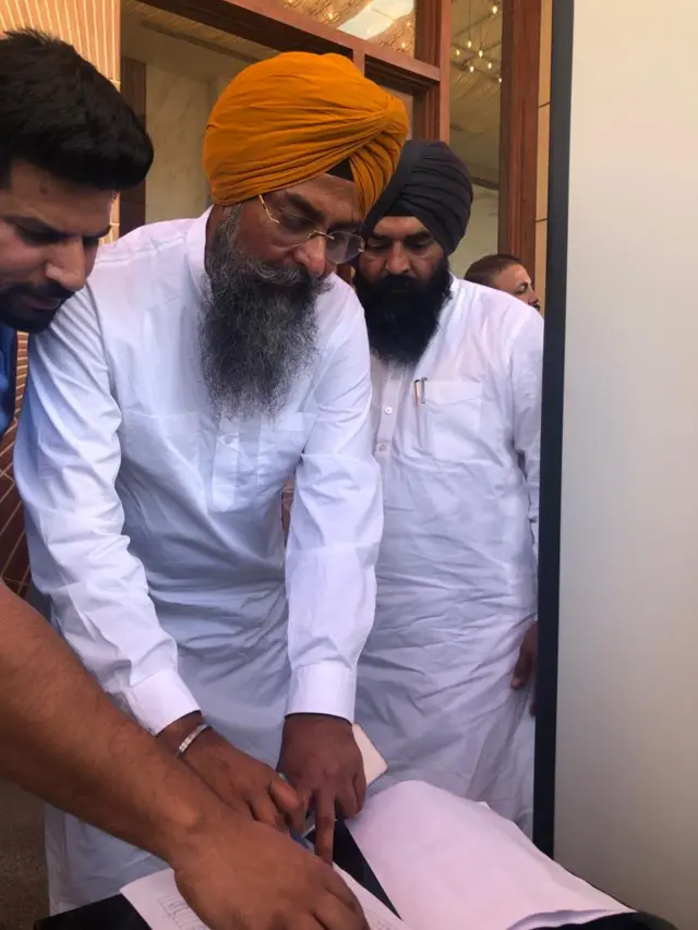 ਆਮ ਆਦਮੀ ਪਾਰਟੀ ਦੀ ਬੈਠਕ