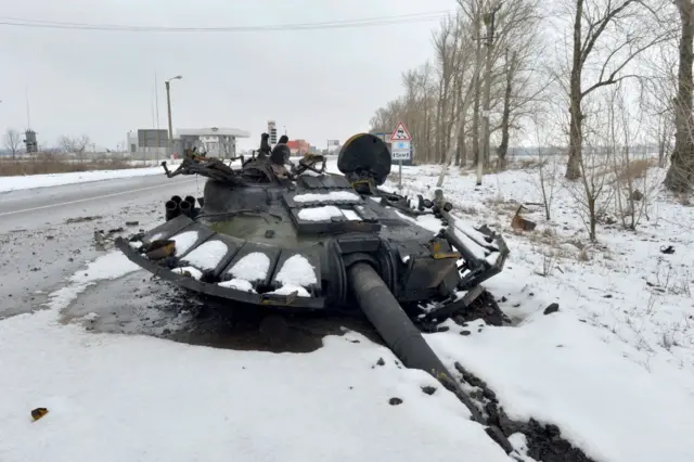 російський танк