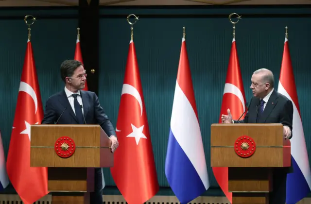 Erdoğan ve Rutte