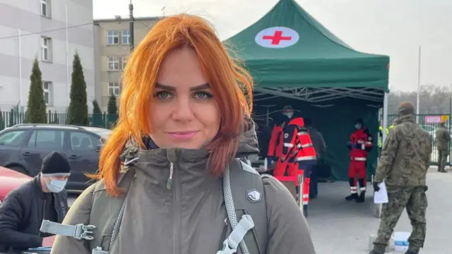 Patrycja, 26, says she isn't afraid to defend Poland