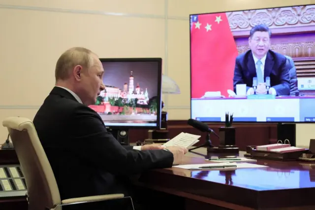 Putin ve Cinping