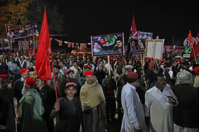 पाकिस्तान में विपक्ष की रैली