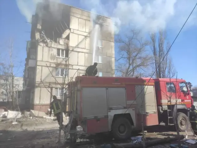 Наслідки обстрілів у Луганській області