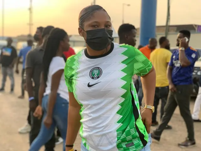 Nigerian fans for Kumasi
