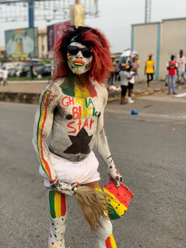 Ghana fans for Kumasi