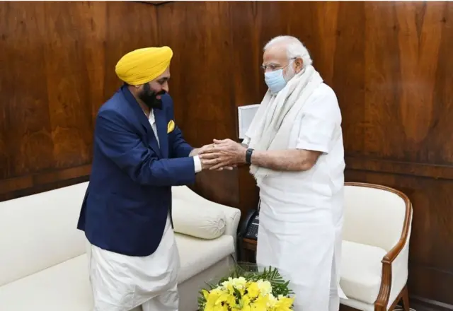 ਮੁੱਖ ਮੰਤਰੀ ਭਗਵੰਤ ਮਾਨ ਤੇ ਪ੍ਰਧਾਨ ਮੰਤਰੀ ਨਰਿੰਦਰ ਮੋਦੀ