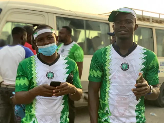 Nigerian fans for Kumasi