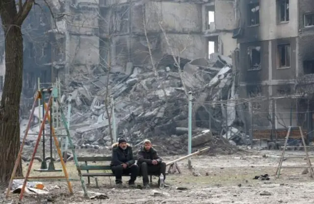 Mariupol ebe ogbunigwe gbariri