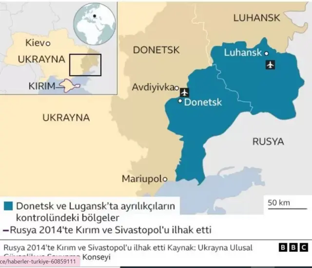 Donetsk ve Luhansk