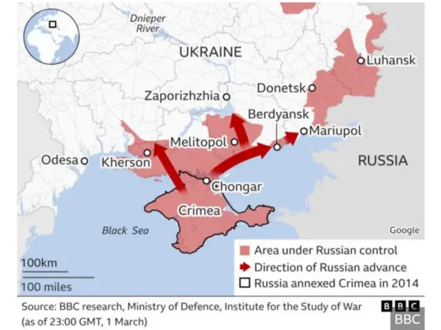 Ukrain map
