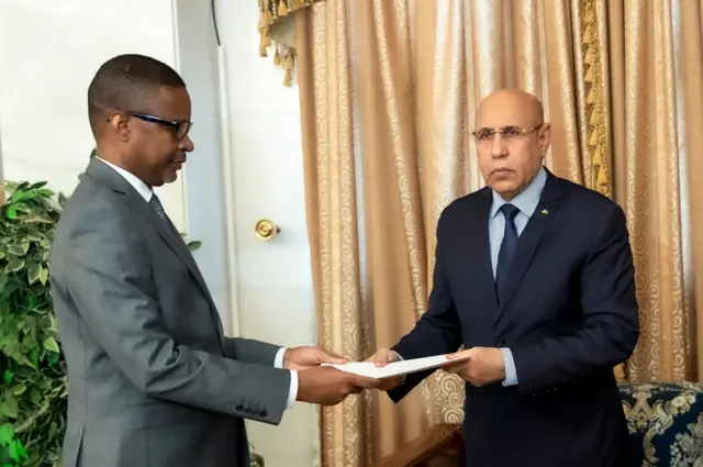 الرئيس الموريتاني ورئيس الوزراء