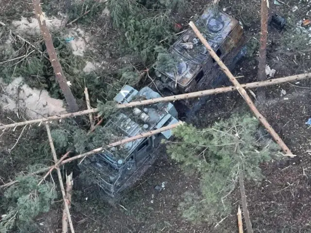 Знищена російська військова техніка