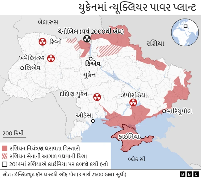 યુક્રેનના ન્યૂક્લિયર પાવર પ્લાન્ટ