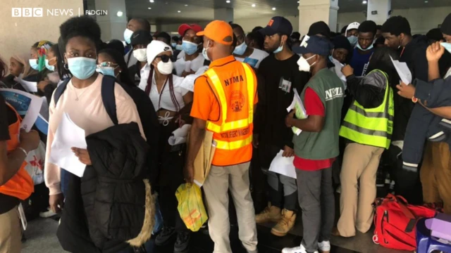 Ukraine-Russia war: Nigeria students wey escape Ukraine-Russia war
