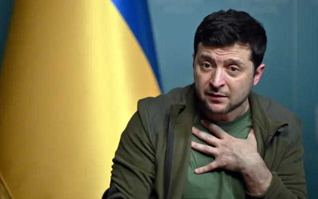 VOLADYMYR ZELENSKY