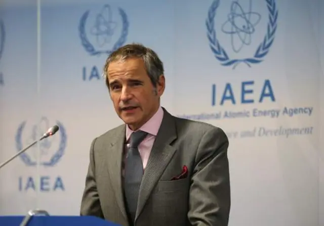 IAEA चे डायरेक्टर जनरल राफाएल मरियानो ग्रोसी