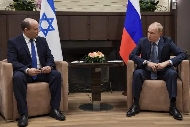 Naftali Bennett ya gana da shugaba Putin