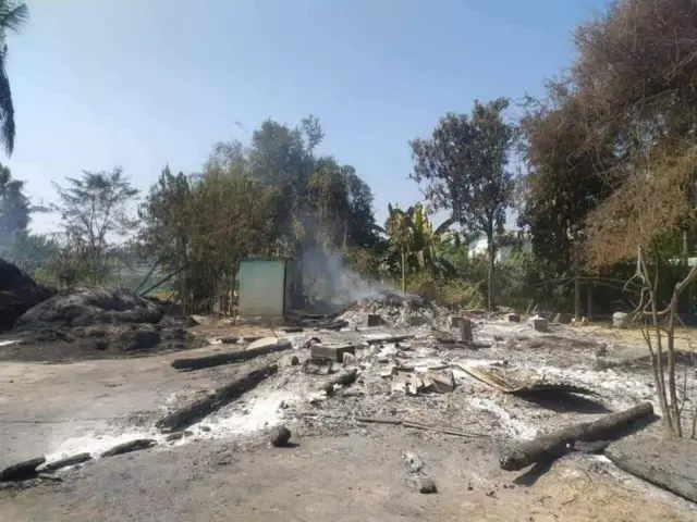 WaBar Village, DepaeYin, Sagaing Division, January 2022