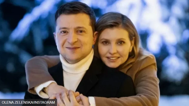ਯੂਕਰੇਨ ਦੇ ਰਾਸ਼ਟਰਪਤੀ ਵੋਲੋਦੀਮੀਰ ਜ਼ੇਲੇਂਸਕੀ ਅਤੇ ਉਨ੍ਹਾਂ ਦੇ ਪਤਨੀ ਓਲੇਨਾ ਜ਼ੇਲੇਂਸਕੀ