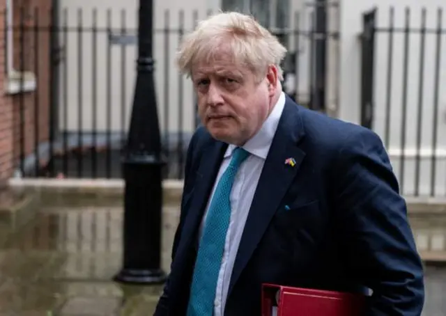 बेलायतका प्रधानमन्त्री बोरिस जोनसन।