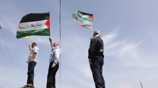 اشتباكات بين القوات الاسرائيلية والفلسطينيين في كفر قدوم