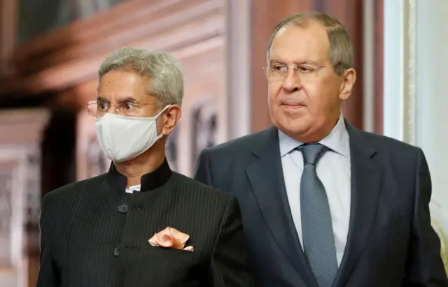 Lavrov Hindistan'da