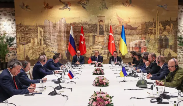 Российская и украинская делегации после продолжительного перерыва провели переговоры в Стамбуле.