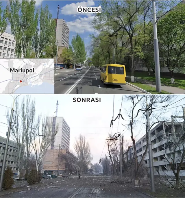 Mariupol’daki yıkım en az 10 milyar dolar olarak hesaplanıyor