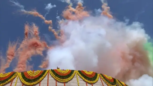 గుజరాత్‌లో ఏర్పాటు చేసిన భారత్, పాకిస్తాన్ సరిహద్దు వ్యూ పాయింట్
