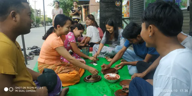 စစ်တွေမှာ သင်္ကြန်ပွဲတော်ကို ကျင်းပဖို့ စစ်ကောင်စီရော၊ အရပ်ဘက်ကပါ ပြင်ဆင်နေ