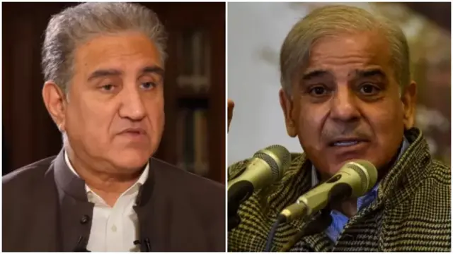 شہباز شریف، شاہ محمود قریشی