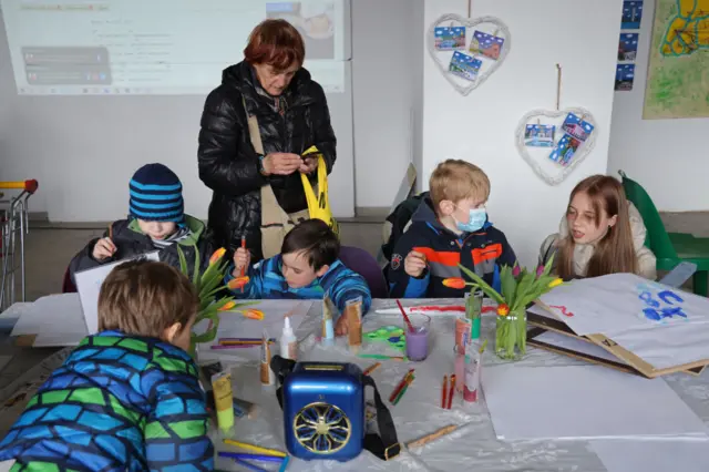 Українські діти-біженці