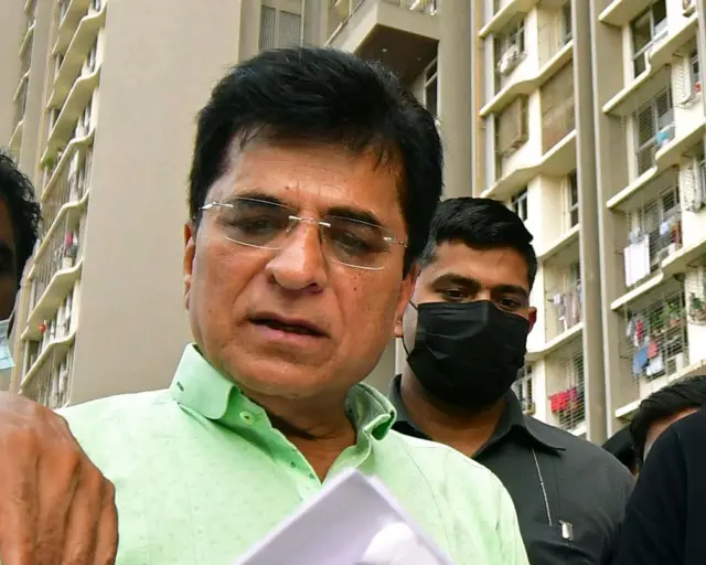 बीजेपी नेता और पूर्व सांसद किरीट सोमैया