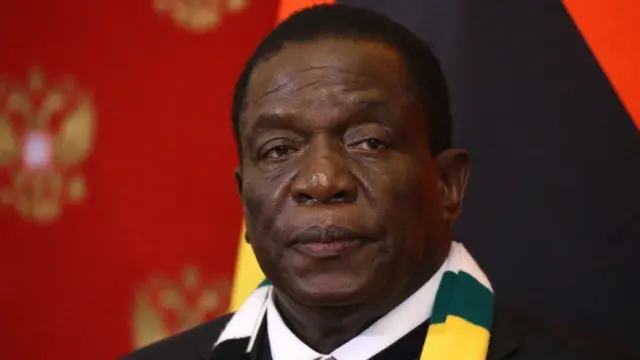 Shugaban Zimbabwe Emmerson Mnangagwa