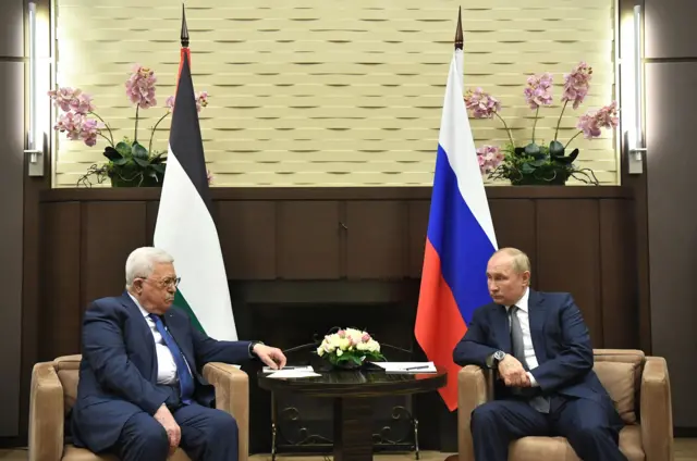 Putin da Abbas