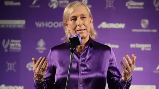 టెన్నిస్ ప్లేయర్ మార్టినా నవ్రతిలోవా