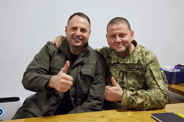 Єрмак та Залужний