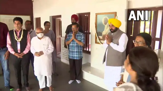 ਅਰਵਿੰਦ ਕੇਜਰੀਵਾਲ ਅਤੇ ਭਗਵੰਤ ਮਾਨ